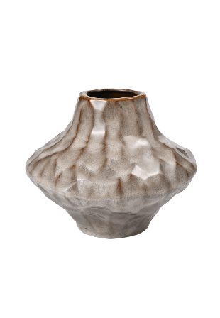 Åhléns Home Vas i stengods BEA Vaser Beige ONESIZE