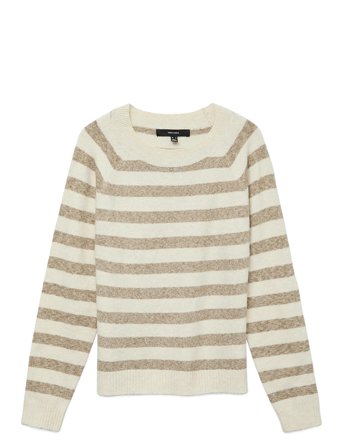 Vero Moda | Vmdoffy Ls O-Neck Blouse Ga Noos | S