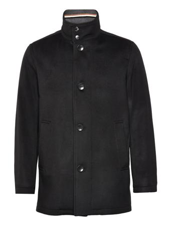 H-Coxtan-224 Outerwear Coats Winter Coats Musta BOSS