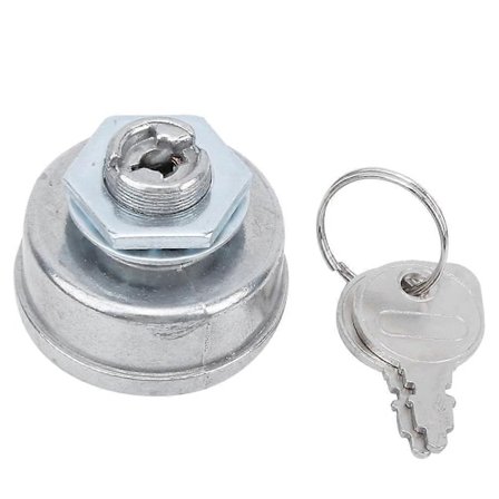 5-benet tændingslås til plæneklipper med nøgler, reservedel der passer til AM102551