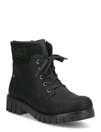 X2623-00 Shoes Boots Ankle Boots Laced Boots Sort Rieker