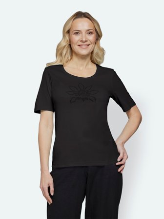 SIGNATURE - Kortærmet T-shirt - Sort - Similisten