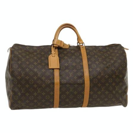Louis Vuitton Vintage, Pre-owned Keepall Bruin, Dames, Maat:ONE Size