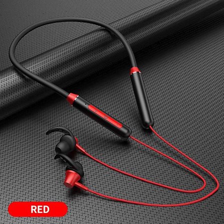 Bluetooth 5.4-hörlurar, nackband, trådlöst headset för sport, vattentäta Blueototh-öronsnäckor, brusreducerande, stereo, in-ear-hörlurar med mikrofon