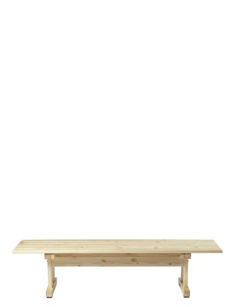FDB Møbler M15 - Ermelunden - Bench W/O Backrest - Beige - 49.5X180X43CM x 49.5