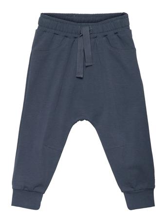 Cozy Me Dart Pants Baby Baby Trousers Blå Müsli By Green Cotton