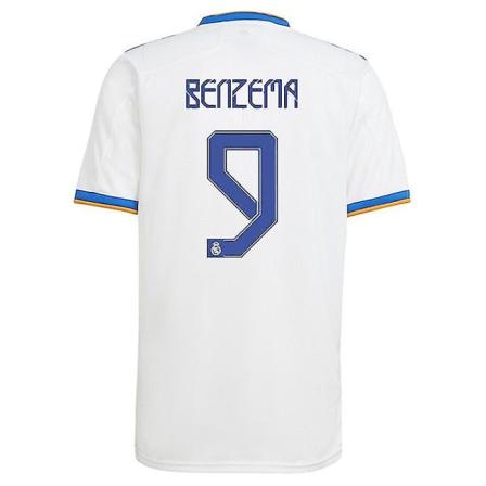 21-22 Real Madrid hemmatröja nr 9 Karim Benzema S
