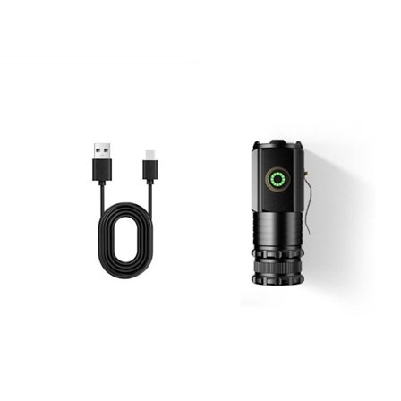 Nyckelring Light LED Ficklampa UTAN MAGNETISM UTAN