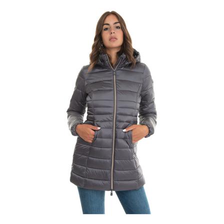 Save The Duck Reese Long jacket , Grijs , Dames , Maat: L