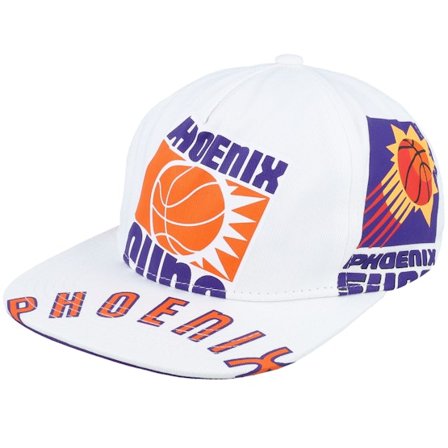 Mitchell & Ness - NBA White snapback Lippis - Phoenix Suns In Your Face Deadstock White Snapback @ Hatstore