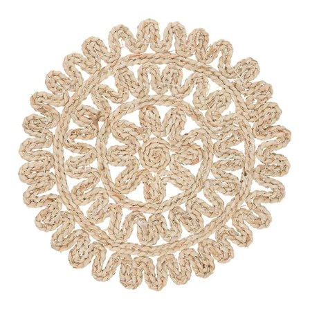 1 st hushållskopp dyna gräs vävning placemat handgjord underlägg