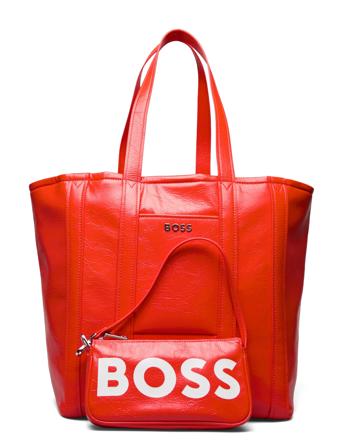 Addison Mx Shopper-W Bags Totes Oransje BOSS*Betinget Tilbud