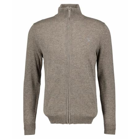 Gant - Cardigans - Grå - Herr - Storlek: S, Herr, Storlek: S