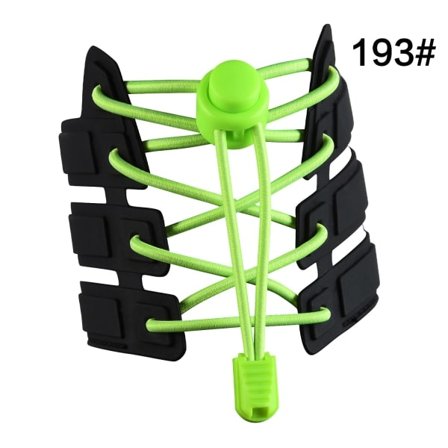 Spetslöst elastiskt rep för lata människor Fluorescein