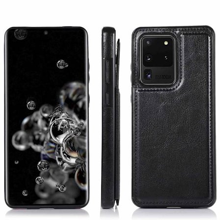Smidigt Skal med Korthållare - Samsung Galaxy S20 Ultra