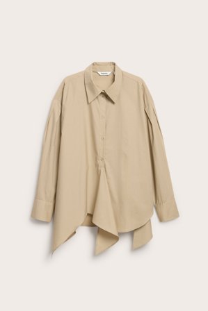 Kappahl | Skjorte med knyting | Beige