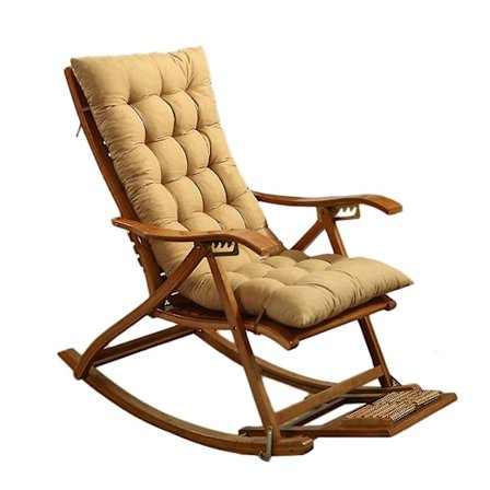 Lepotuolityyny, pehmeä yhteensopiva korkea istuinpehmuste kiinnityshihnalla iso keinutuoli penkkipehmuste Yhteensopiva