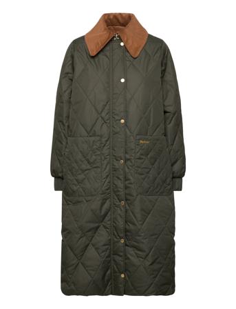 Barbour Marsett Quilt Vattert Jakke Kakigrønn Barbour*Betinget Tilbud