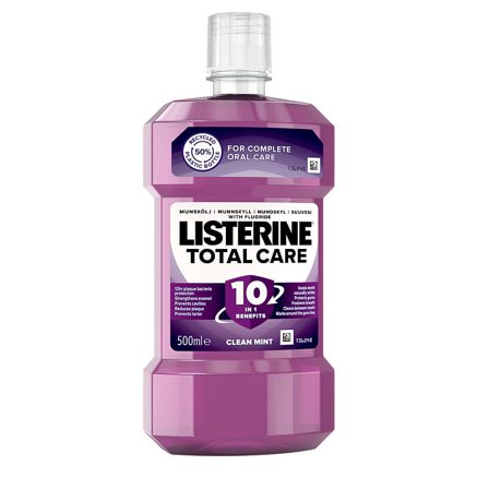 Listerine Mundskyl Total Care 500 ml, Medicin & Pleje, Mund & Tandpleje, Mundskyl
