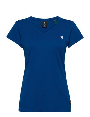 Eyben Stripe Slim V T Wmn S\S Blue G-Star RAW
