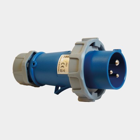 1852 CEE landströmskontakt hane IP67