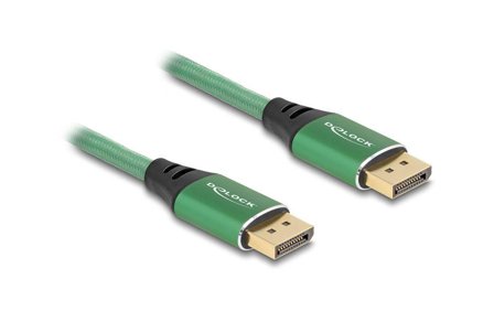 Delock DisplayPort Cable 16K @ 60Hz, 1m - Green