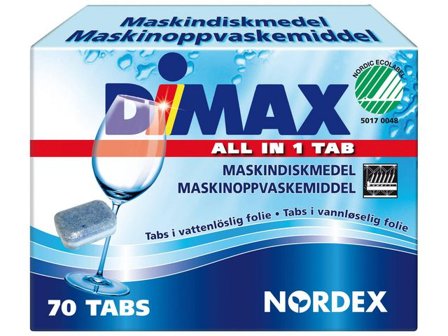 NORDEX Maskindisk tabs 70/fp - Lyreco - Städ och hygien - Diskrengöring - Maskindiskmedel