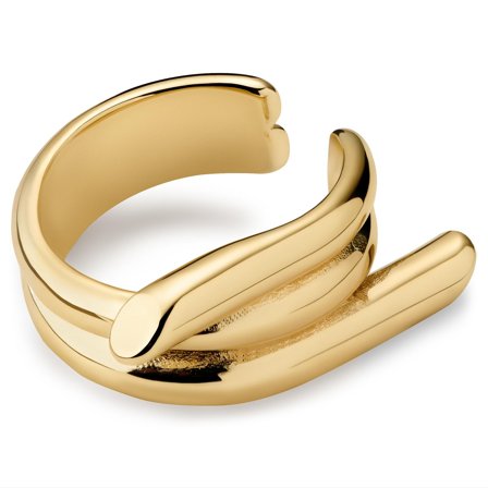 Helix | 8,6 mm Guldfärgad Taggtrådsformad Ear Cuff för män - Ear cuffs