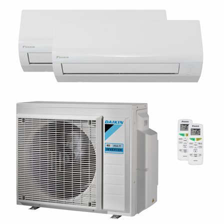 Condizionatore Daikin Sensira Multi dual split 12000+12000 BTU inverter A++ wifi unità esterna 5.0 kW