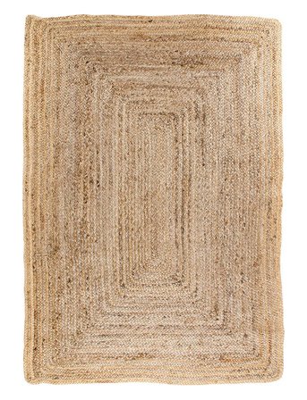House Nordic Rina - Rug, Braided Jute, Nature 180X240 Cm - 1X180X240CM