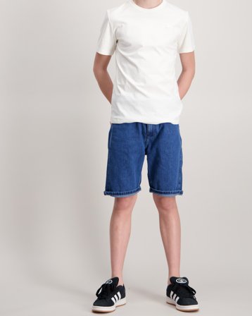 Calvin Klein VIBRANT BLUE RLXD DENIM SHORTS Sininen Shortsit Pojat - Kids Brand Store