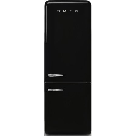 Smeg FAB38RBL6 högerhängd kyl/frys 70 cm, svart | Vitvaror > Kyl/Frysskåp | Bagaren och Kocken