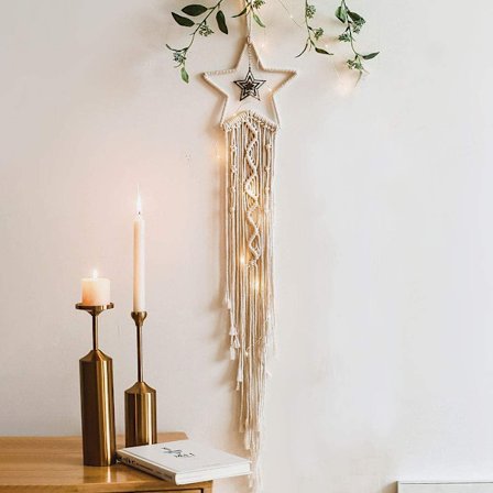 Stjärndrömfångare, drömfångare, present till kvinnor, present till mamma,