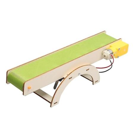 Transportband DIY-beslag Byggsatser Kreativa hantverk Hobbyer Utbildning Leksak Leksaker Trä Vetenskapsleksak För Barn Skola