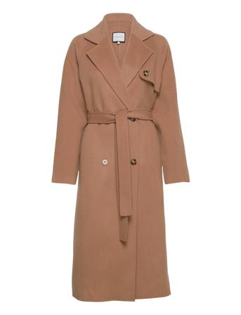 Levia Coat Outerwear Coats Winter Coats Brun Andiata