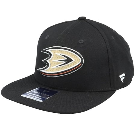 Fanatics - Negro snapback Gorra - Anaheim Ducks Core Black/Dark Orange Snapback @ Hatstore