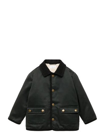 Mango | Waxed-Effect Parka | 5-6