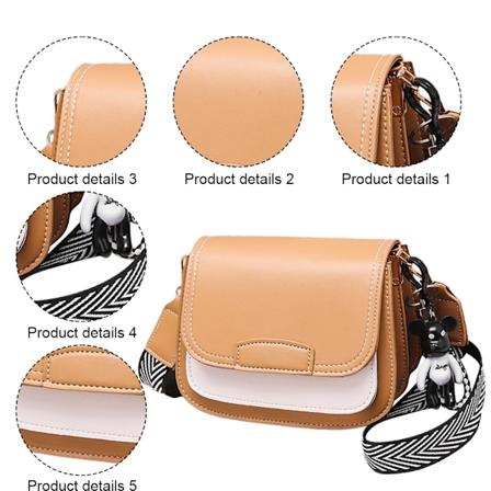 Lätt axelväska, Casual Crossbody-väska för kvinnor