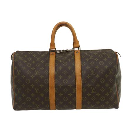 Louis Vuitton Vintage, Pre-owned Keepall 45 Bruin, unisex, Maat:ONE Size