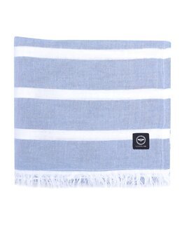 Överkast Olivia återvunnet Blå - 260x260 cm - Recycled by Wille