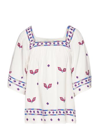 Jay Blouse Bluse Langermet Hvit Ba&sh