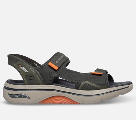 Skechers, Slip-ins Go Walk Arch Fit 2.0 - Rios, 46, Grøn, Herre