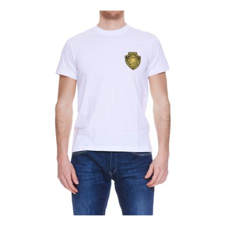 Versace Jeans Couture, T-shirt Wit, Heren, Maat:M