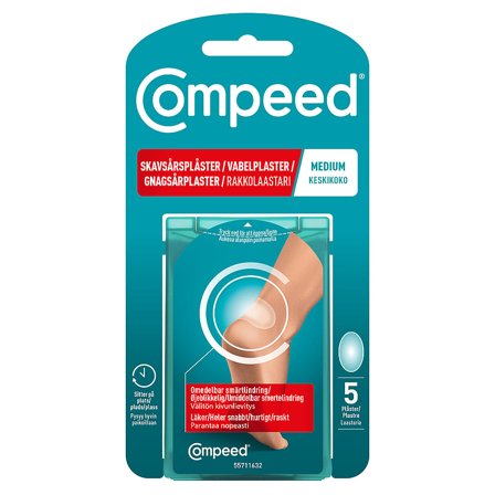 Compeed Vabelplaster Medium 5 stk., Medicin & Pleje, Håndcreme & Fodpleje, Vabelplastre