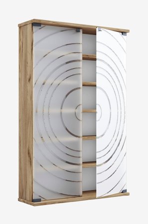 VCM - Vcm Mediahylly Tilano L - Ruskea - Kaapit - - Homeroom