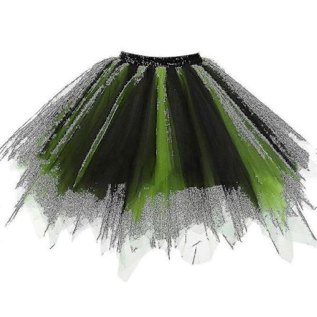 Regnbue Nederdel til Kvinder Piger Farverig Tyl Underskørt Halloween Ballet