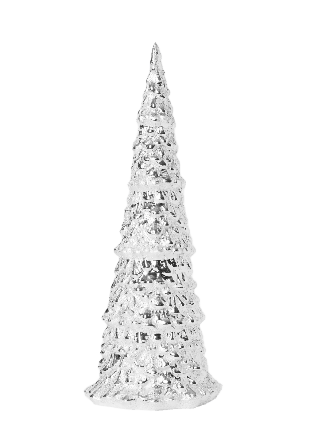 Åhléns Home Juldekoration gran SHINE 27 cm Inredningsdetaljer Silver ONESIZE