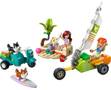 LEGO Friends Äventyr med surfhundar och vespa 42641
