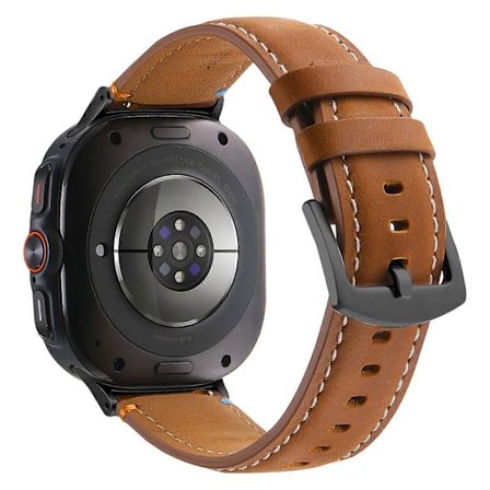 Typ C Ersättningsarmband för Samsung Galaxy Watch Ultra 47mm Äkta Läderarmband (FMY)