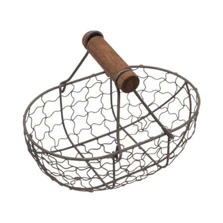 Trådkorg Flerfunktionshushållsförnödenheter Metallisk ram Mesh korg